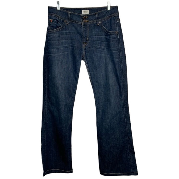 Hudson Jeans Denim - Hudson Jeans Womens Sz 31 Dark Blue Signature Midrise Bootcut Inseam 29”